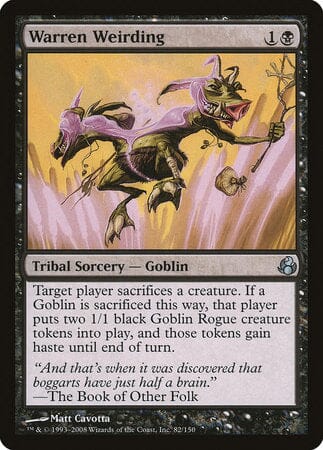 Warren Weirding [Morningtide] MTG Single Magic: The Gathering  | Multizone: Comics And Games
