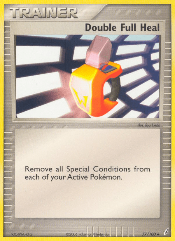 Double Full Heal (77/100) [EX: Crystal Guardians] Pokemon Single Pokémon  | Multizone: Comics And Games