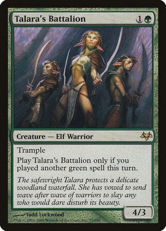 Talara's Battalion [Eventide] MTG Single Magic: The Gathering  | Multizone: Comics And Games