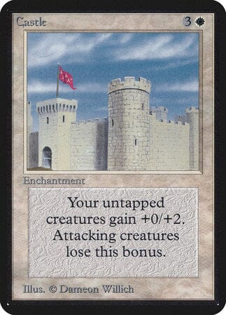 Castle [Limited Edition Alpha] MTG Single Magic: The Gathering  | Multizone: Comics And Games