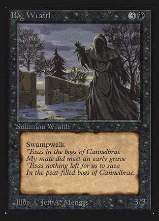 Bog Wraith (IE) [Intl. Collectors’ Edition] MTG Single Magic: The Gathering  | Multizone: Comics And Games