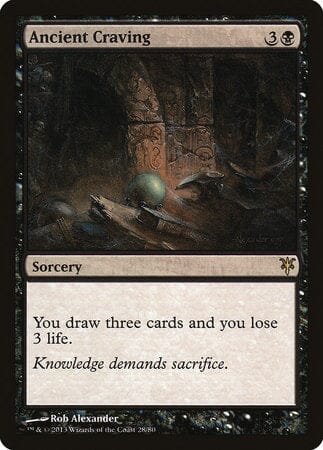Ancient Craving [Duel Decks: Sorin vs. Tibalt] MTG Single Magic: The Gathering  | Multizone: Comics And Games