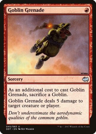 Goblin Grenade [Duel Decks: Merfolk vs. Goblins] MTG Single Magic: The Gathering  | Multizone: Comics And Games
