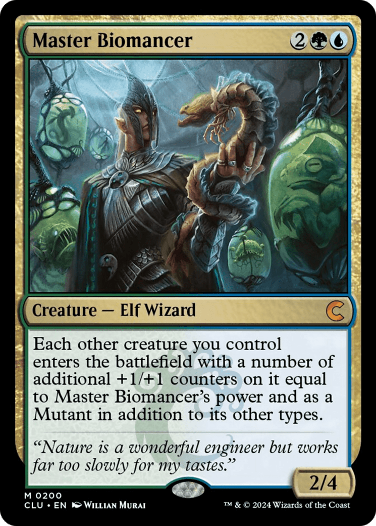 Master Biomancer [Ravnica: Clue Edition] MTG Single Magic: The Gathering  | Multizone: Comics And Games