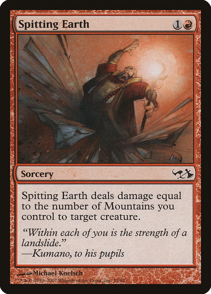 Spitting Earth [Duel Decks: Elves vs. Goblins] MTG Single Magic: The Gathering  | Multizone: Comics And Games