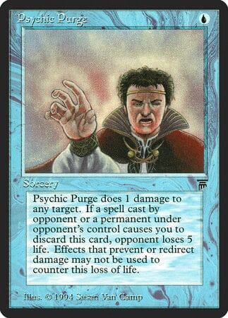 Psychic Purge [Legends] MTG Single Magic: The Gathering  | Multizone: Comics And Games