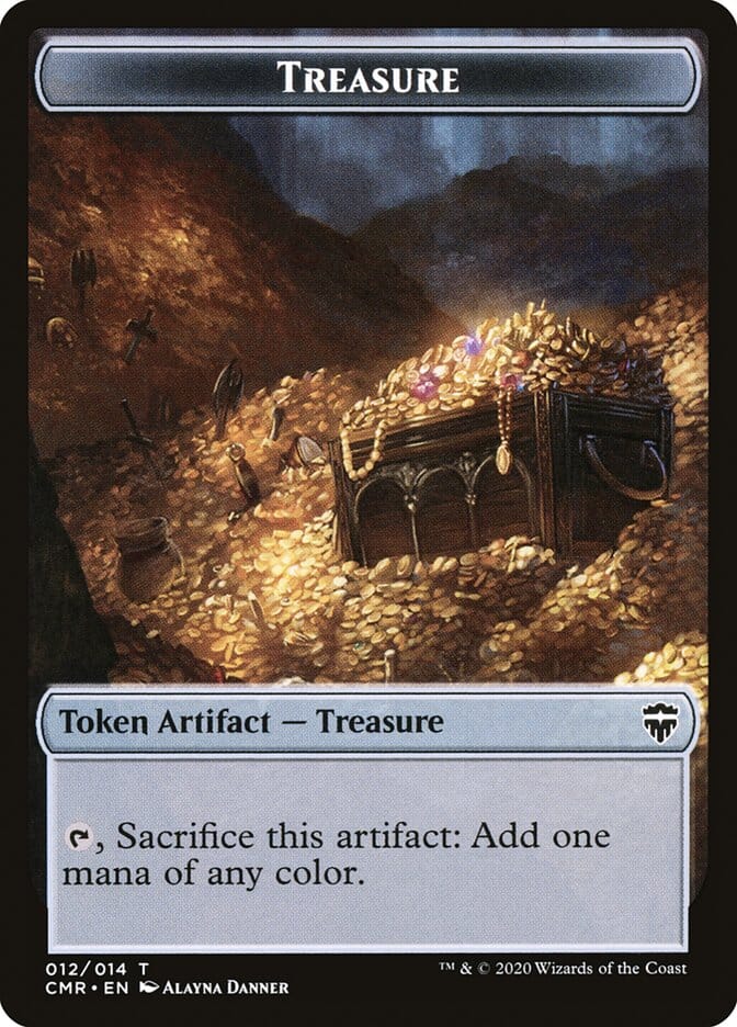 Angel // Treasure Token [Commander Legends Tokens] MTG Single Magic: The Gathering  | Multizone: Comics And Games