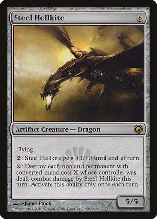 Steel Hellkite [Scars of Mirrodin] MTG Single Magic: The Gathering  | Multizone: Comics And Games