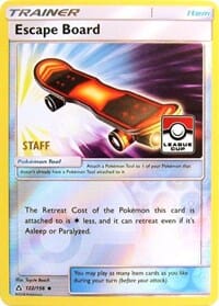 Escape Board (122/156) (League Promo Staff) [Sun & Moon: Ultra Prism] Pokemon Single Pokémon  | Multizone: Comics And Games