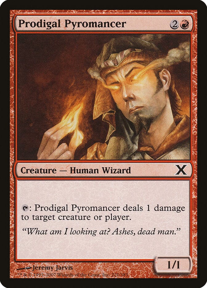 Prodigal Pyromancer [Tenth Edition] MTG Single Magic: The Gathering  | Multizone: Comics And Games