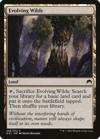 Evolving Wilds [Magic Origins] MTG Single Magic: The Gathering  | Multizone: Comics And Games