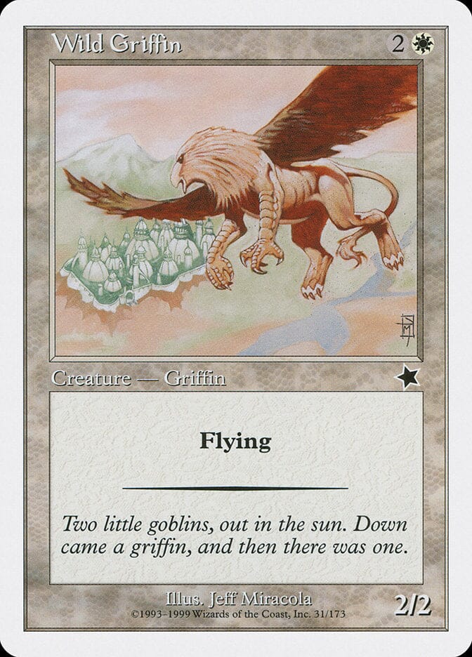 Wild Griffin [Starter 1999] MTG Single Magic: The Gathering  | Multizone: Comics And Games