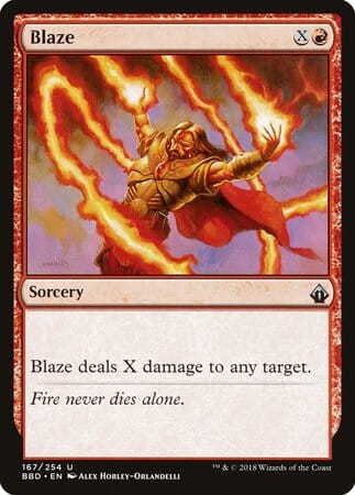 Blaze [Battlebond] MTG Single Magic: The Gathering  | Multizone: Comics And Games