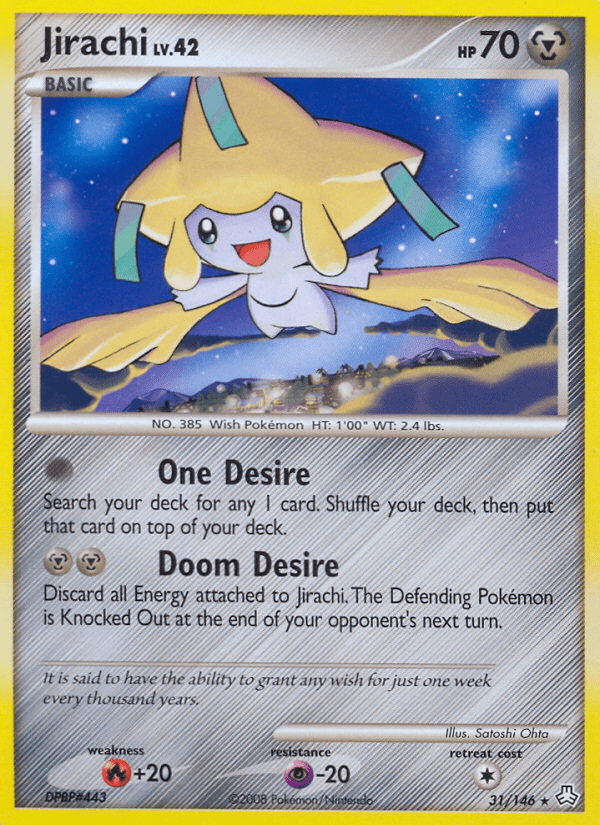Jirachi (31/146) [Diamond & Pearl: Legends Awakened] Pokemon Single Pokémon  | Multizone: Comics And Games