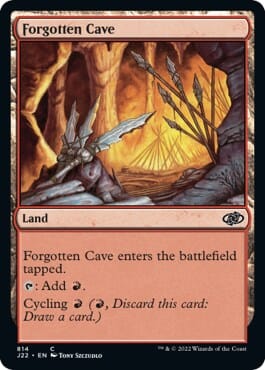 Forgotten Cave [Jumpstart 2022] MTG Single Magic: The Gathering  | Multizone: Comics And Games