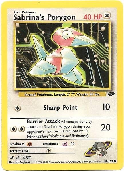 Sabrina's Porygon (98/132) [Gym Challenge Unlimited] Pokemon Single Pokémon  | Multizone: Comics And Games
