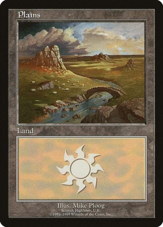 Plains - Scottish Highlands [European Land Program] MTG Single Magic: The Gathering  | Multizone: Comics And Games