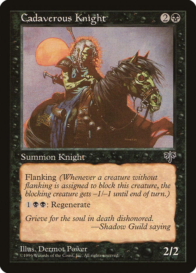 Cadaverous Knight [Mirage] MTG Single Magic: The Gathering  | Multizone: Comics And Games