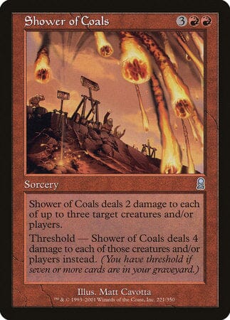 Shower of Coals [Odyssey] MTG Single Magic: The Gathering  | Multizone: Comics And Games