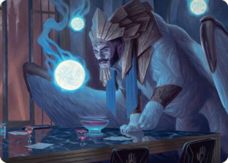 Tivit, Seller of Secrets Art Card [Streets of New Capenna Art Series] MTG Single Magic: The Gathering  | Multizone: Comics And Games