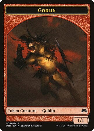 Goblin Token [Magic Origins Tokens] MTG Single Magic: The Gathering  | Multizone: Comics And Games