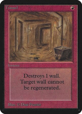 Tunnel [Limited Edition Alpha] MTG Single Magic: The Gathering  | Multizone: Comics And Games