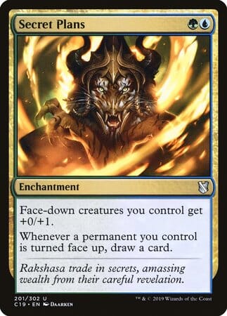 Secret Plans [Commander 2019] MTG Single Magic: The Gathering  | Multizone: Comics And Games