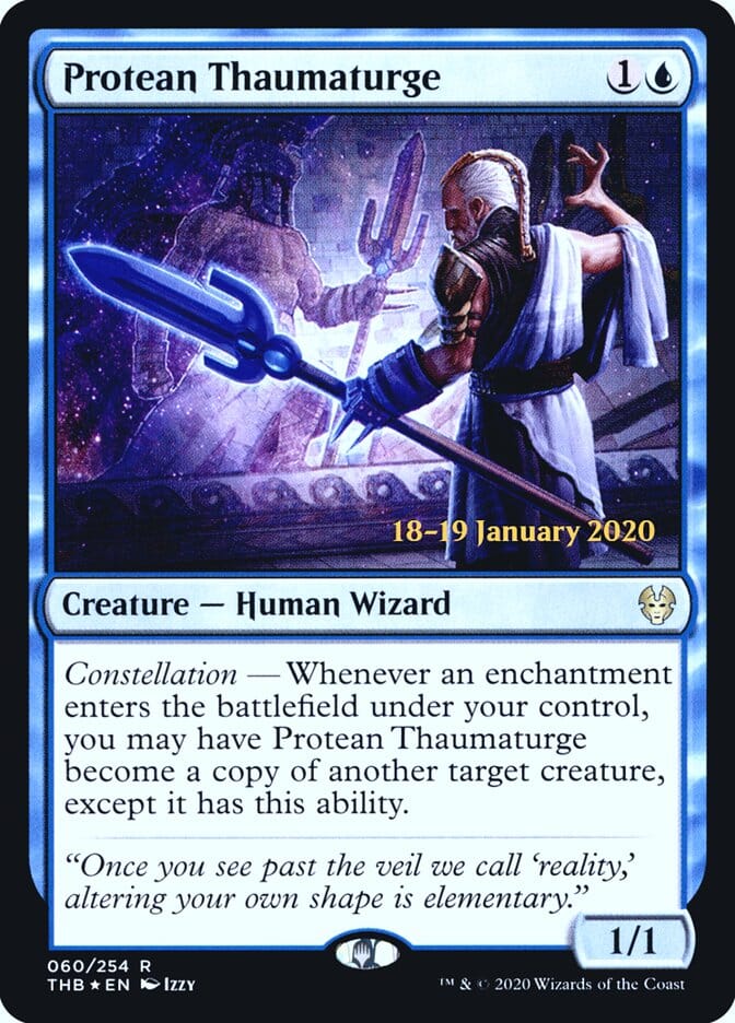 Protean Thaumaturge [Theros Beyond Death Prerelease Promos] MTG Single Magic: The Gathering  | Multizone: Comics And Games
