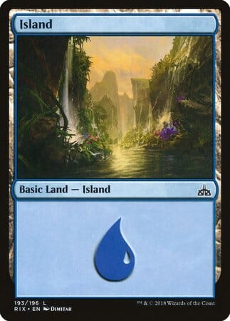 Island [Rivals of Ixalan] MTG Single Magic: The Gathering  | Multizone: Comics And Games