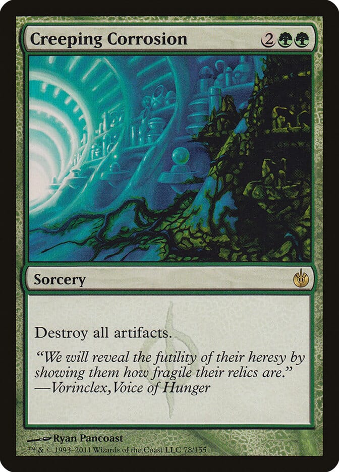 Creeping Corrosion [Mirrodin Besieged] MTG Single Magic: The Gathering  | Multizone: Comics And Games