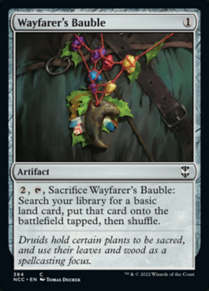 Wayfarer's Bauble [Streets of New Capenna Commander] MTG Single Magic: The Gathering  | Multizone: Comics And Games