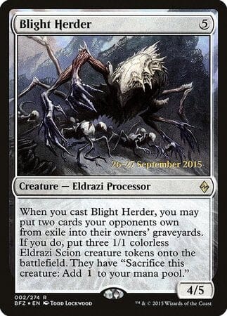 Blight Herder [Battle for Zendikar Promos] MTG Single Magic: The Gathering  | Multizone: Comics And Games