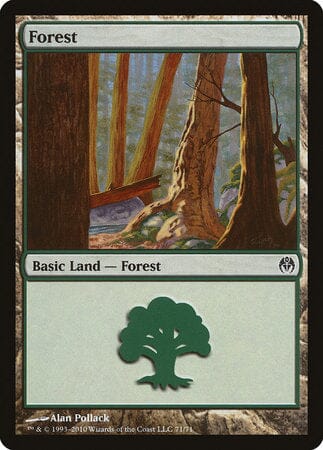 Forest (71) [Duel Decks: Phyrexia vs. the Coalition] MTG Single Magic: The Gathering  | Multizone: Comics And Games