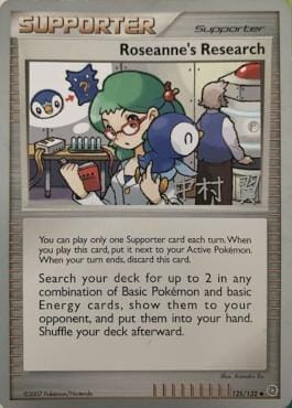 Roseanne's Research (125/132) (Crowned Tiger - Tsubasa Nakamura) [World Championships 2009] Pokemon Single Pokémon  | Multizone: Comics And Games