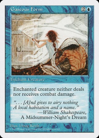 Gaseous Form [Fifth Edition] MTG Single Magic: The Gathering  | Multizone: Comics And Games