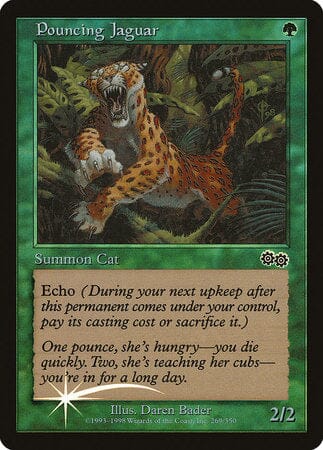 Pouncing Jaguar [Arena League 1999] MTG Single Magic: The Gathering  | Multizone: Comics And Games