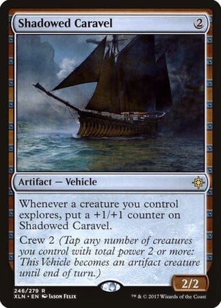 Shadowed Caravel [Ixalan] MTG Single Magic: The Gathering  | Multizone: Comics And Games