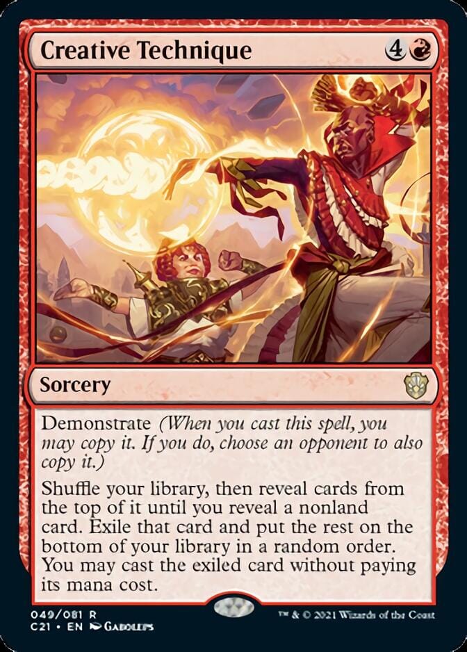 Creative Technique [Commander 2021] MTG Single Magic: The Gathering  | Multizone: Comics And Games