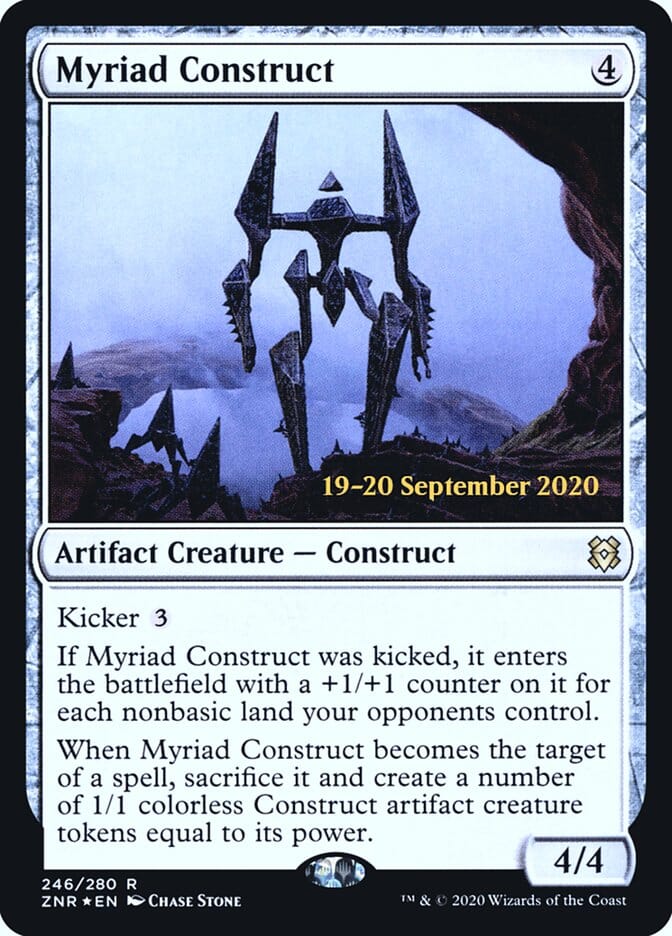 Myriad Construct [Zendikar Rising Prerelease Promos] MTG Single Magic: The Gathering  | Multizone: Comics And Games