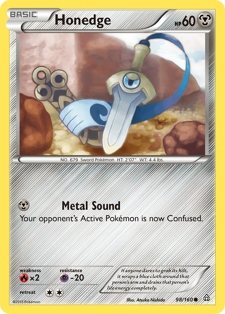 Honedge (98/160) [XY: Primal Clash] Pokemon Single Pokémon  | Multizone: Comics And Games