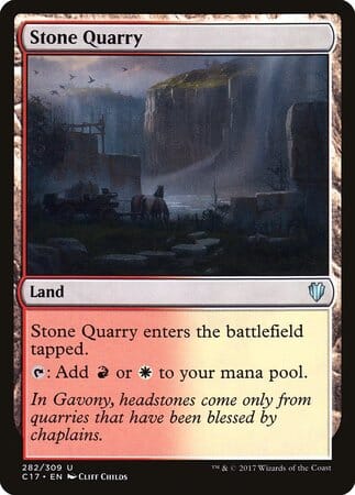 Stone Quarry [Commander 2017] MTG Single Magic: The Gathering  | Multizone: Comics And Games