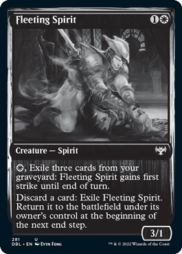 Fleeting Spirit [Innistrad: Double Feature] MTG Single Magic: The Gathering  | Multizone: Comics And Games