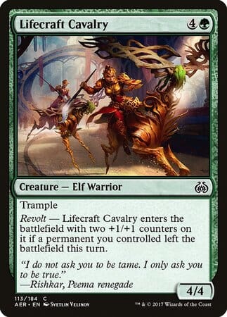 Lifecraft Cavalry [Aether Revolt] MTG Single Magic: The Gathering  | Multizone: Comics And Games