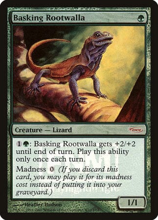 Basking Rootwalla [Friday Night Magic 2007] MTG Single Magic: The Gathering  | Multizone: Comics And Games