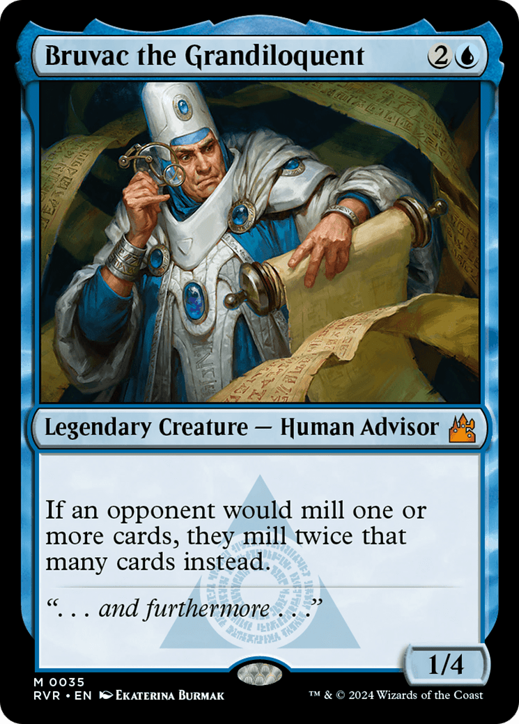 Bruvac the Grandiloquent [Ravnica Remastered] MTG Single Magic: The Gathering  | Multizone: Comics And Games