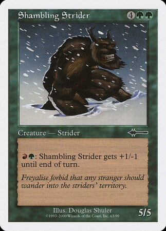 Shambling Strider [Beatdown Box Set] MTG Single Magic: The Gathering  | Multizone: Comics And Games