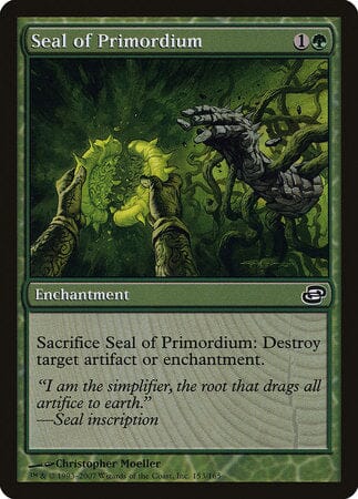 Seal of Primordium [Planar Chaos] MTG Single Magic: The Gathering  | Multizone: Comics And Games