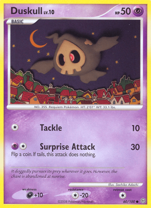 Duskull (60/100) [Diamond & Pearl: Stormfront] Pokemon Single Pokémon  | Multizone: Comics And Games