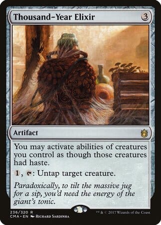 Thousand-Year Elixir [Commander Anthology] MTG Single Magic: The Gathering  | Multizone: Comics And Games