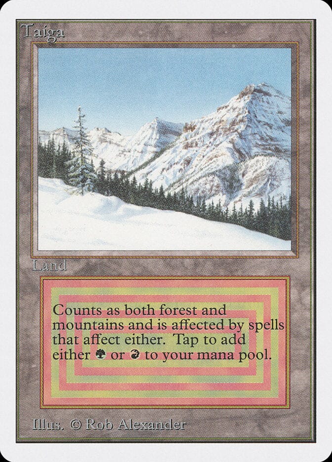 Taiga [Unlimited Edition] MTG Single Magic: The Gathering  | Multizone: Comics And Games
